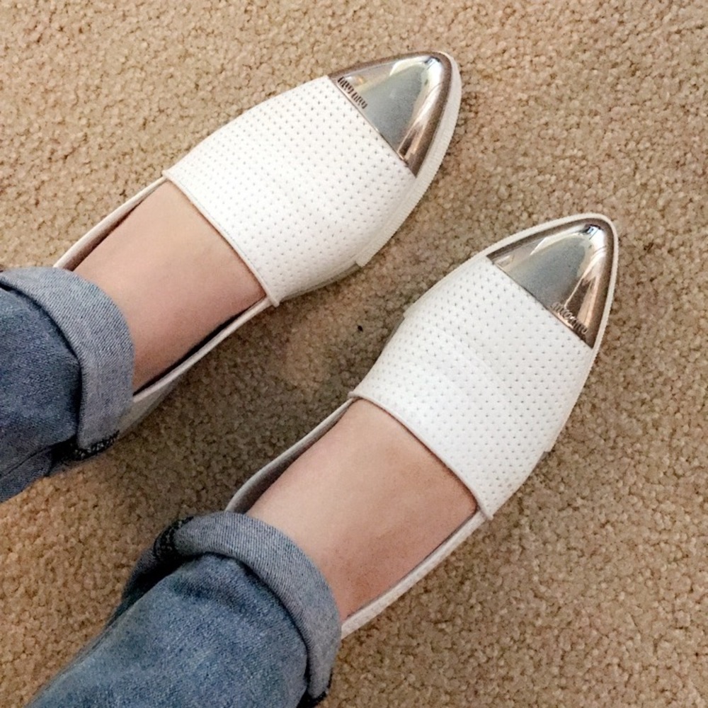 Mui Mui slip ons